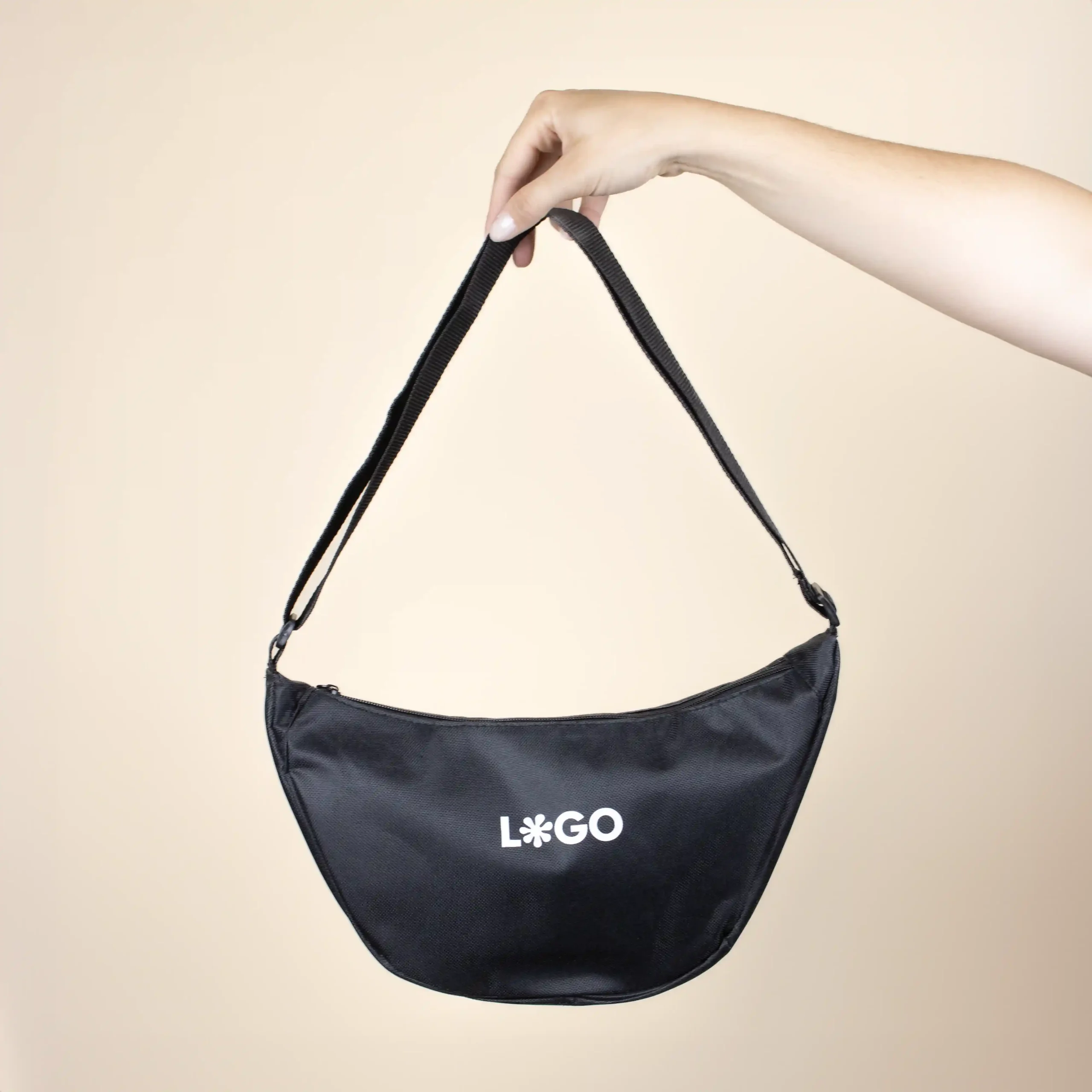 NOON: Half-moon bum bag, rPET material