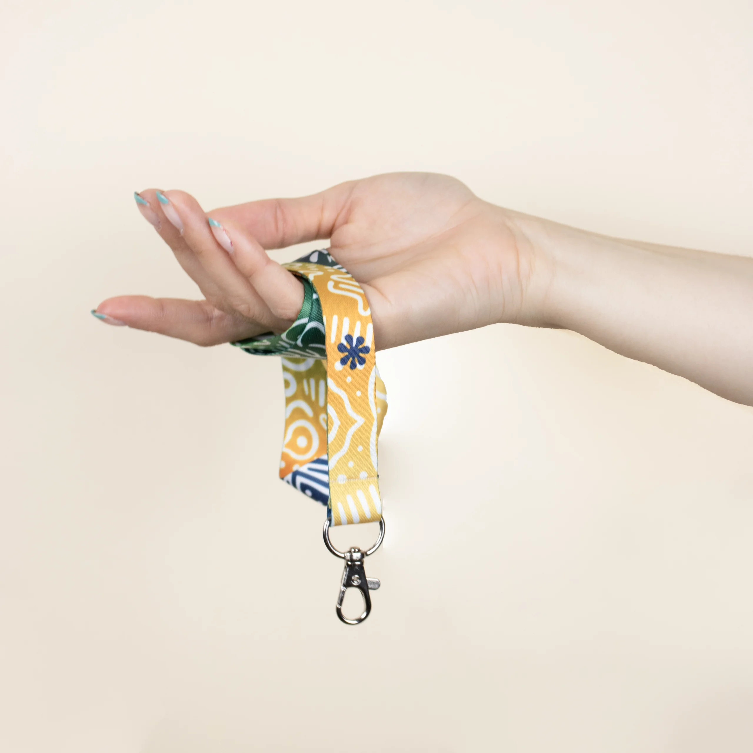 COLLIN: RPET lanyards. Full color printing 2 sides