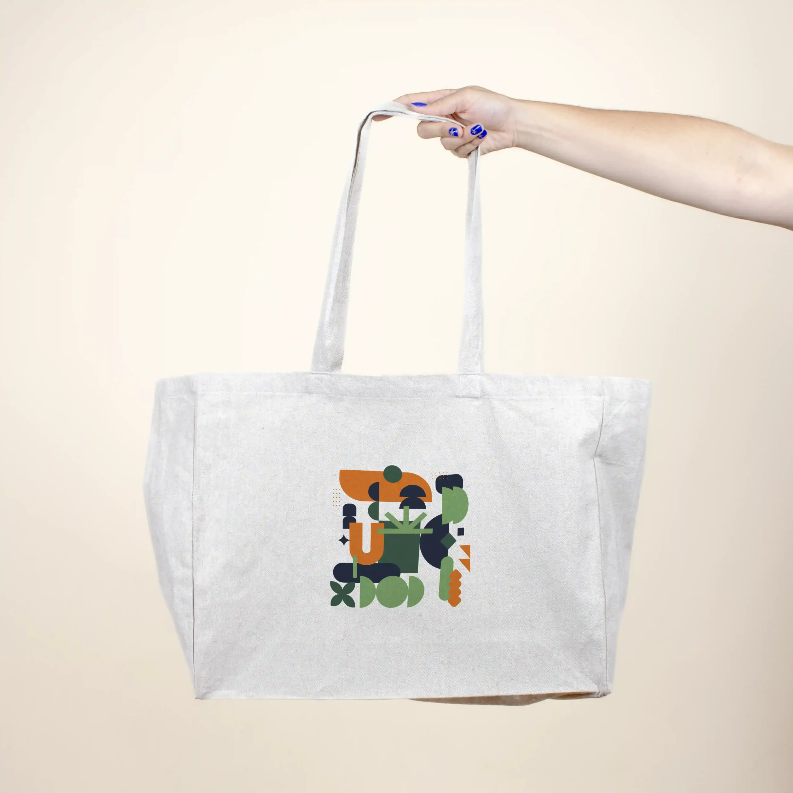 PALMA: Recycled cotton tote bag, 240 gsm.