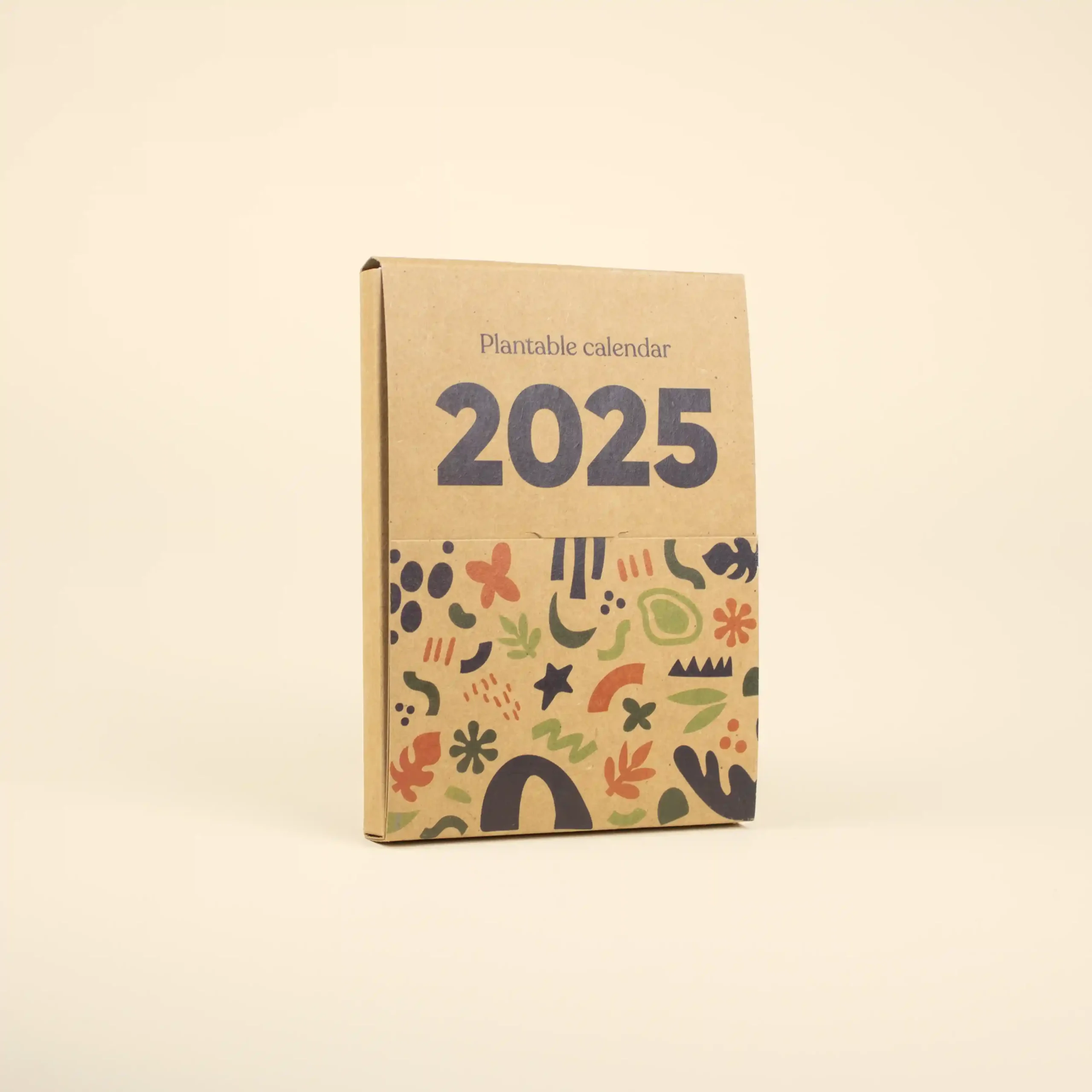 BOXE: Calendario en estuche con papel plantable