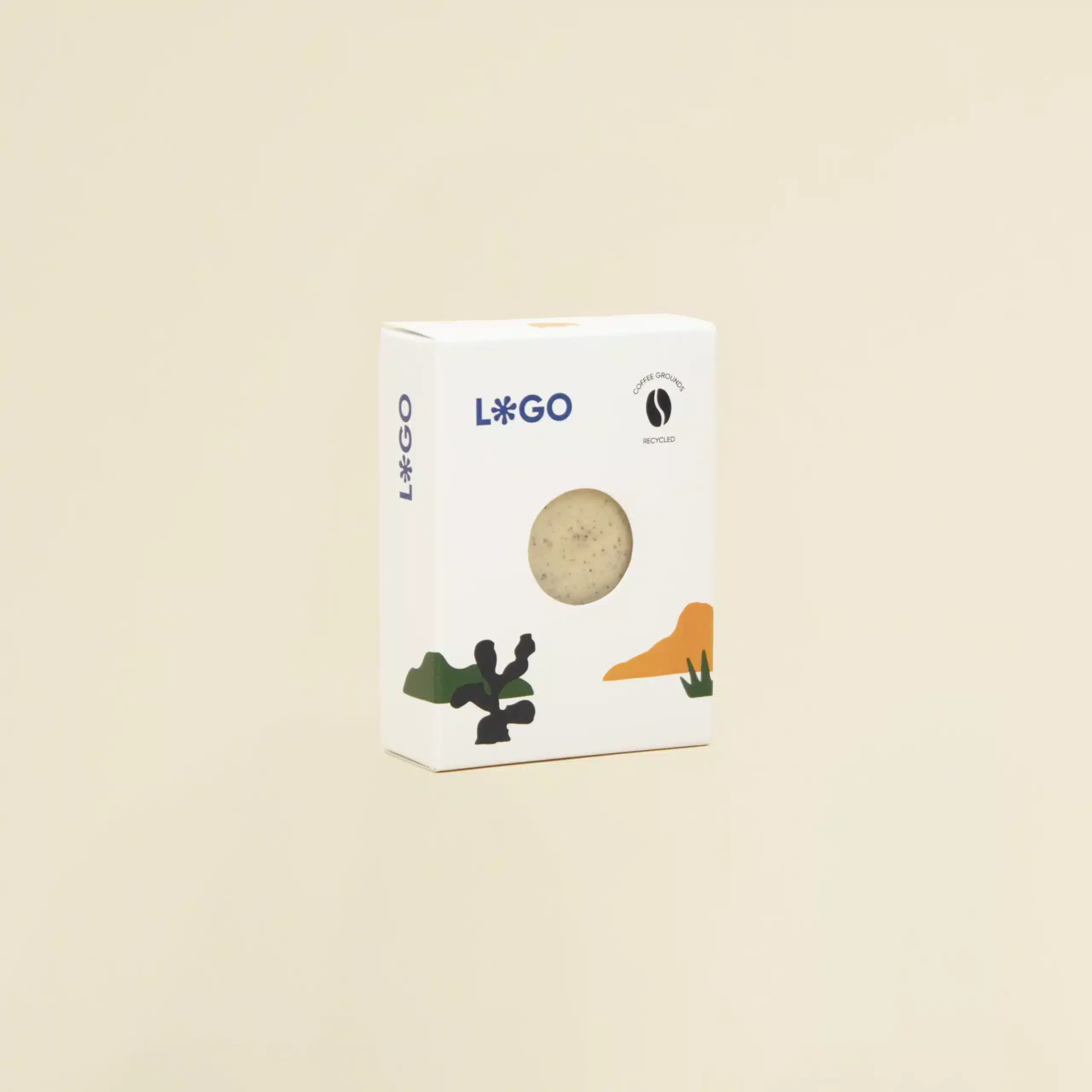 MILO: Jabon de glicerina vegetal. Personalización a todo color en la caja