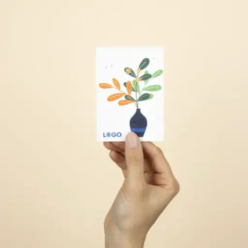 PAPIER À GRAINES : Carte A7. 7,4×10,5 cm.