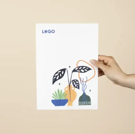 SEED PAPER: A4 Card. 21×29,7 cm.