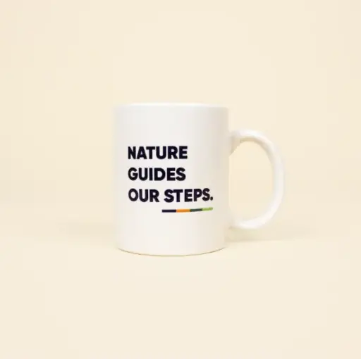 [004011] DALIA: White ceramic mug. Full color printing